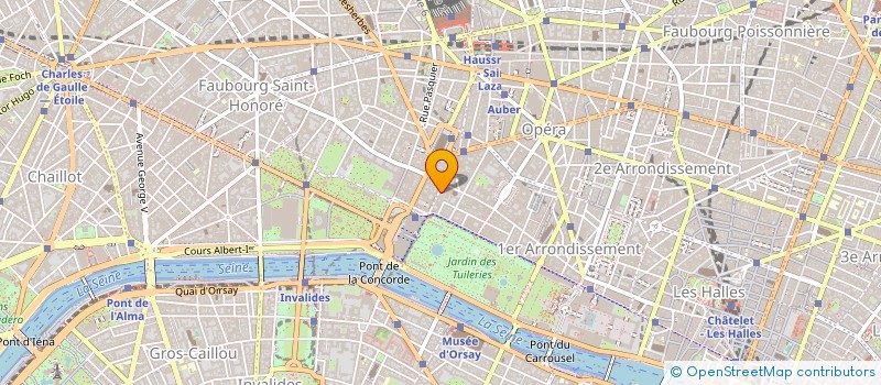 localisation de l'entreprise BACKILLER S.A. à PARIS