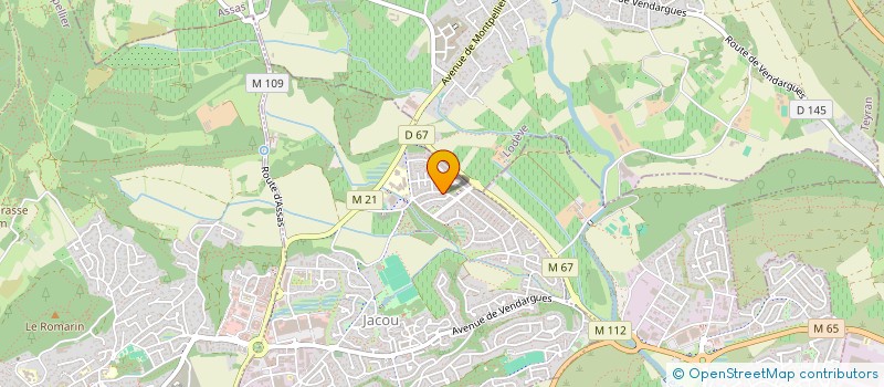 localisation de l'entreprise BACKINTRACK à JACOU