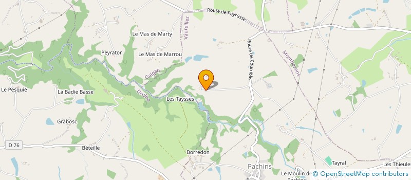 localisation de l'entreprise BACKLASH  VAUREILLES