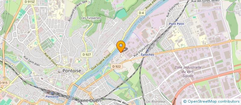 localisation de l'entreprise BACKLINE à SAINT-OUEN-L'AUMONE