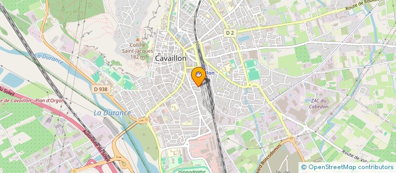 localisation de l'entreprise BACKLINE  CAVAILLON