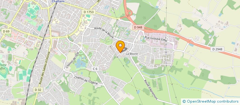 localisation de l'entreprise BACKLINE LIVE MUSIC à CHALLANS