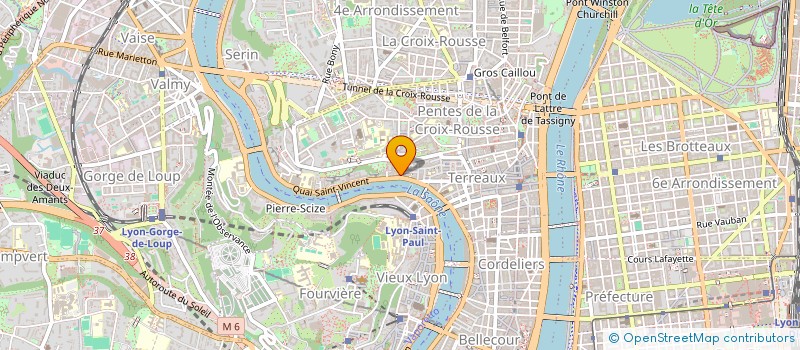 localisation de l'entreprise BACKNET SERVICES à LYON