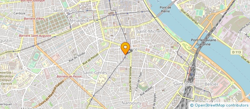 localisation de l'entreprise BACKPACK PRODUCTIONS à BORDEAUX