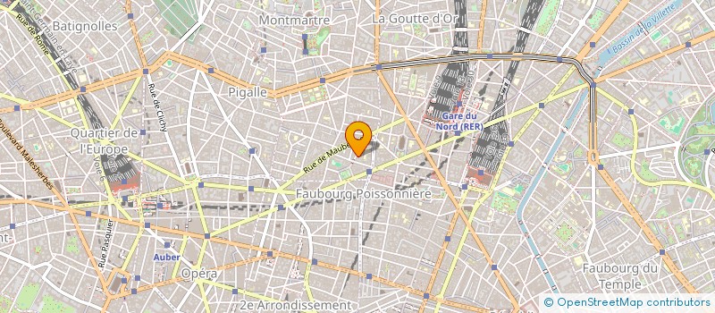 localisation de l'entreprise BACKPALM PRODUCTION  PARIS