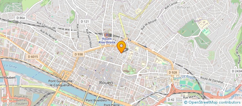 localisation de l'entreprise BACKSEAT à ROUEN