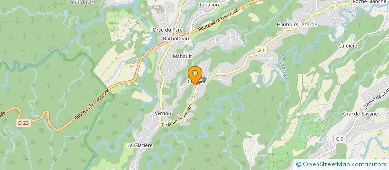 localisation de l'entreprise BACKST8GE  PETIT-BOURG