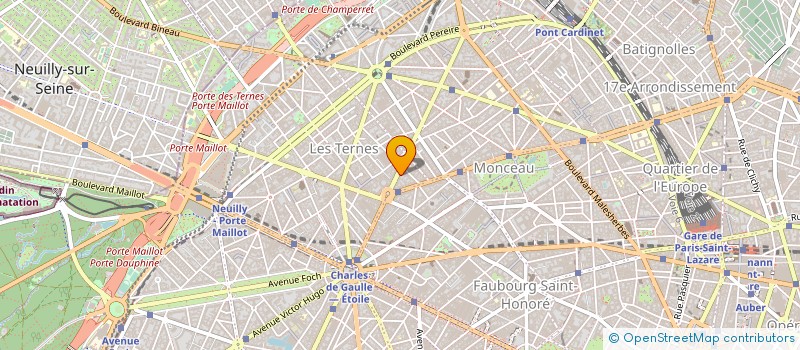 localisation de l'entreprise BACKSTAGE à PARIS