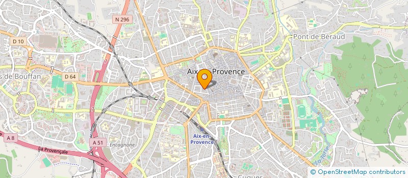 localisation de l'entreprise BACKSTAGE à AIX-EN-PROVENCE