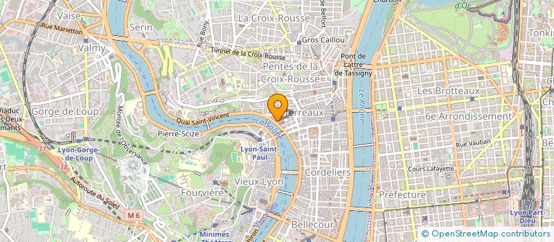 localisation de l'entreprise BACKSTAGE LYON à LYON