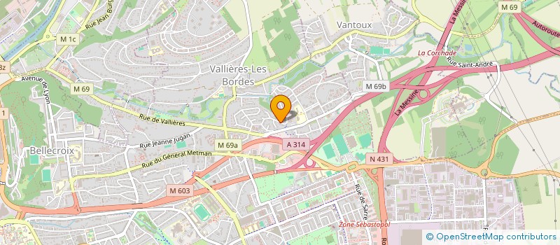 localisation de l'entreprise BACKSTAGE RODEO  METZ