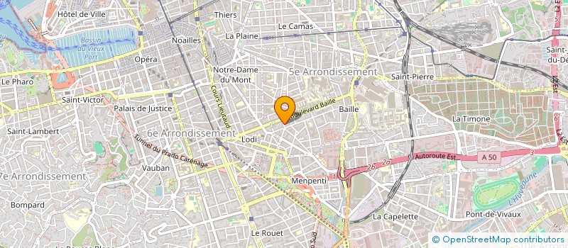 localisation de l'entreprise BACKUP  MARSEILLE