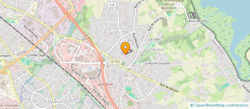 localisation de l'entreprise BACKUP PRODUCTION  LANGUEUX