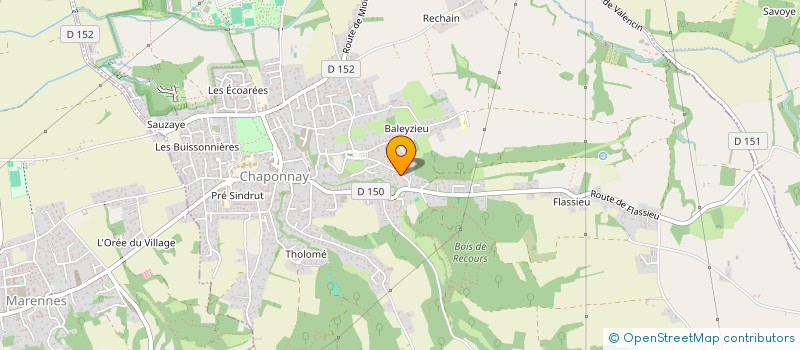 localisation de l'entreprise BACKUS SCI  MARENNES