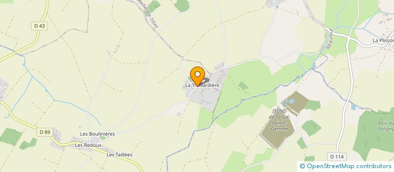 localisation de l'entreprise BACLE IMMOBILIER  CHAVAGNES-LES-REDOUX