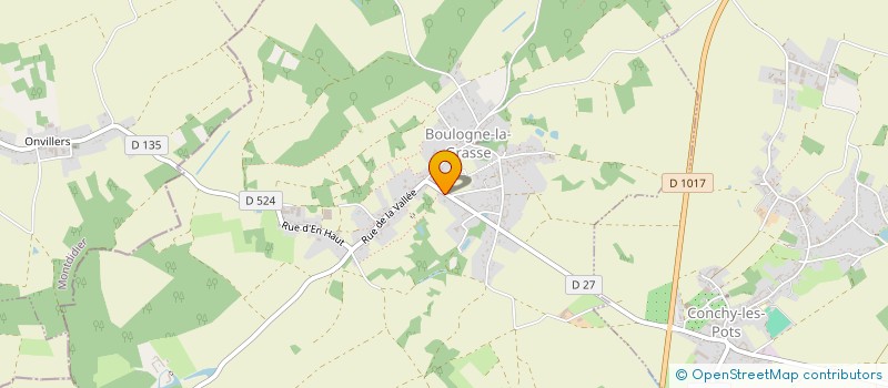 localisation de l'entreprise BACLET  BOULOGNE-LA-GRASSE