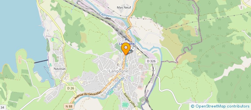 localisation de l'entreprise BACO à ROCLES