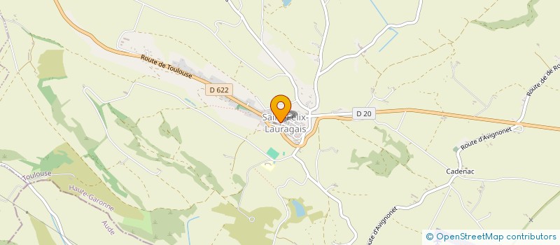 localisation de l'entreprise BACO  SAINT-FELIX-LAURAGAIS