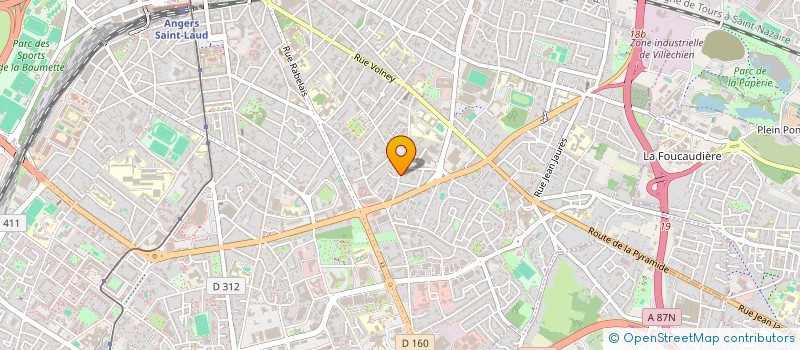 localisation de l'entreprise BACO  ANGERS
