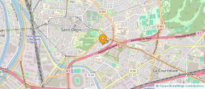 localisation de l'entreprise BACO à SAINT-DENIS
