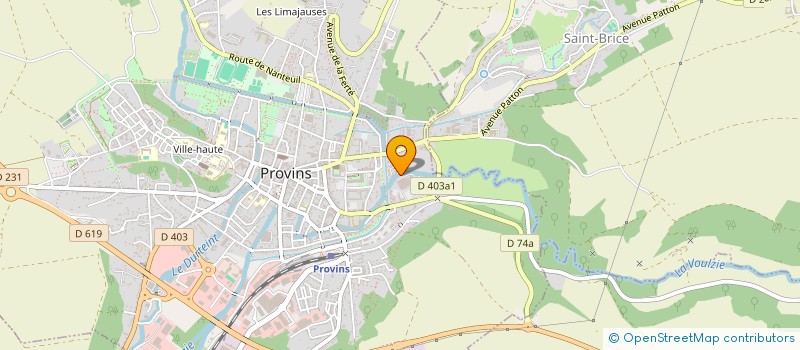 localisation de l'entreprise BACO CONSULTING  PROVINS