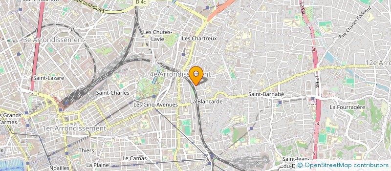 localisation de l'entreprise BACO DRIVE à MARSEILLE