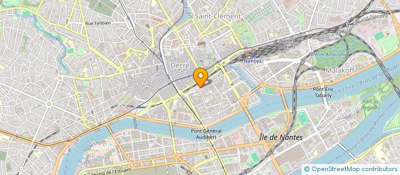 localisation de l'entreprise BACO PUB à NANTES