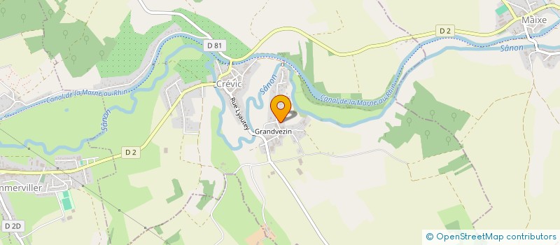 localisation de l'entreprise BACOINVEST  CREVIC