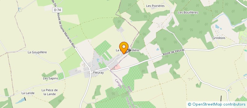 localisation de l'entreprise BACON ENERGIES  CANGEY