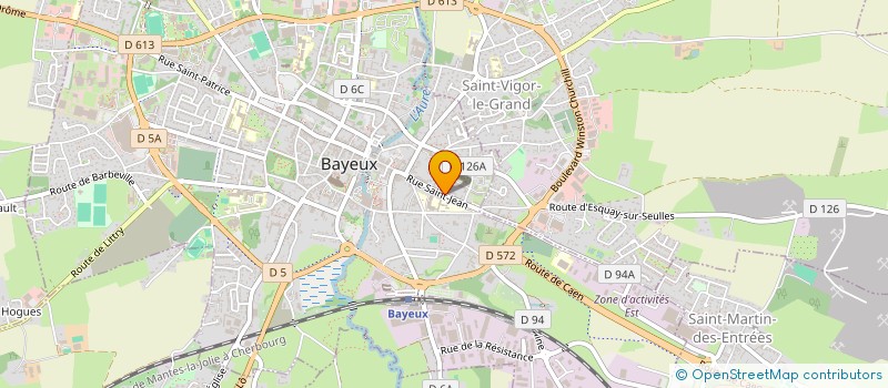 localisation de l'entreprise BACON INVEST BAYEUX  BAYEUX