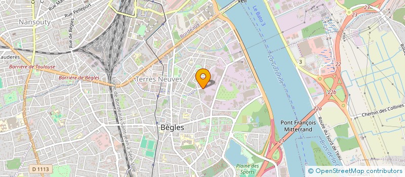 localisation de l'entreprise BACON-PAYERAS BNB à BEGLES