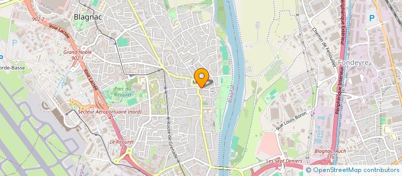 localisation de l'entreprise BACOP à BLAGNAC