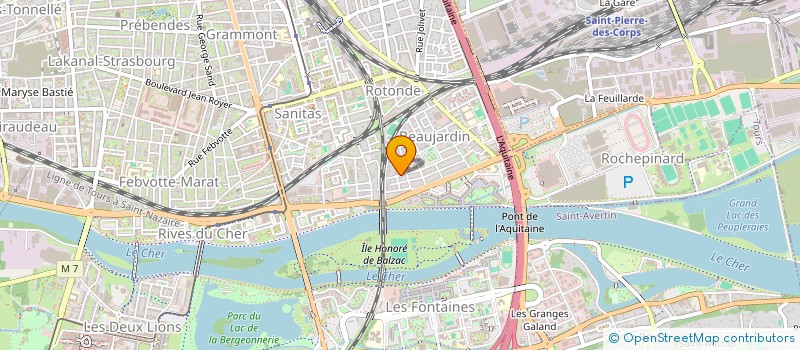 localisation de l'entreprise BACOS FILS à TOURS