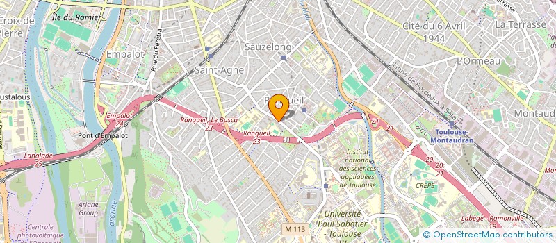localisation de l'entreprise BACOU RICHARD à TOULOUSE