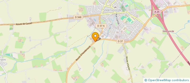 localisation de l'entreprise BACQUAERT-GOETHALS  TERDEGHEM