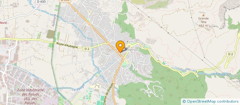 localisation de l'entreprise BACQUET  GEMENOS