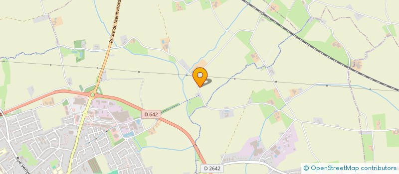 localisation de l'entreprise BACQUET IMMO  HAZEBROUCK
