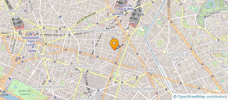 localisation de l'entreprise BACS  PARIS