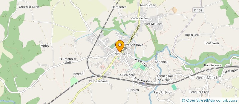 localisation de l'entreprise BACTOUNET  PLOUARET