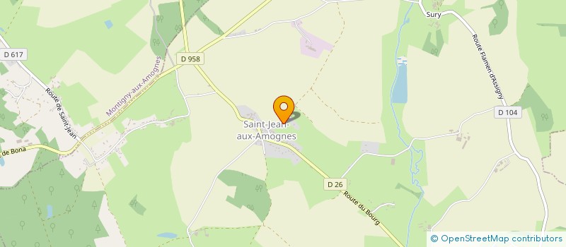 localisation de l'entreprise BACUET  SAINT BENIN D'AZY