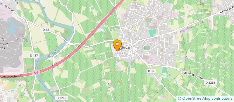 localisation de l'entreprise BAD A FLO à FLORENSAC