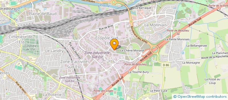 localisation de l'entreprise BAD ACADEMIE à CESSON-SEVIGNE