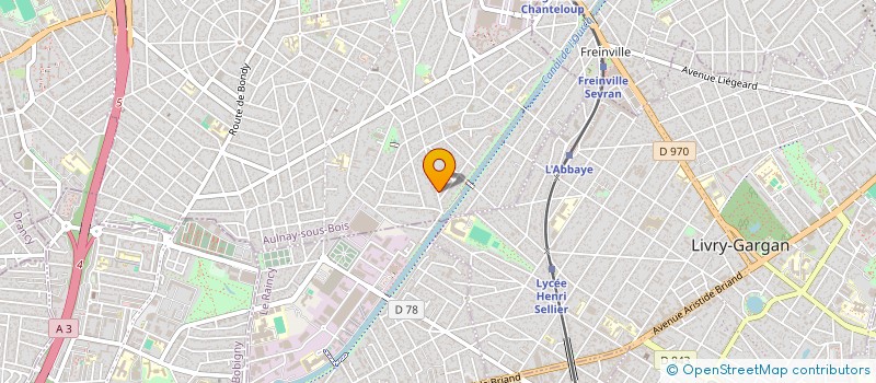 localisation de l'entreprise BAD AND CO  AULNAY-SOUS-BOIS