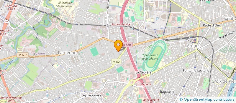 localisation de l'entreprise BAD BIRD  TOULOUSE