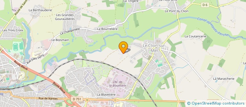 localisation de l'entreprise BAD BLOOD BROTHERS  PORNIC