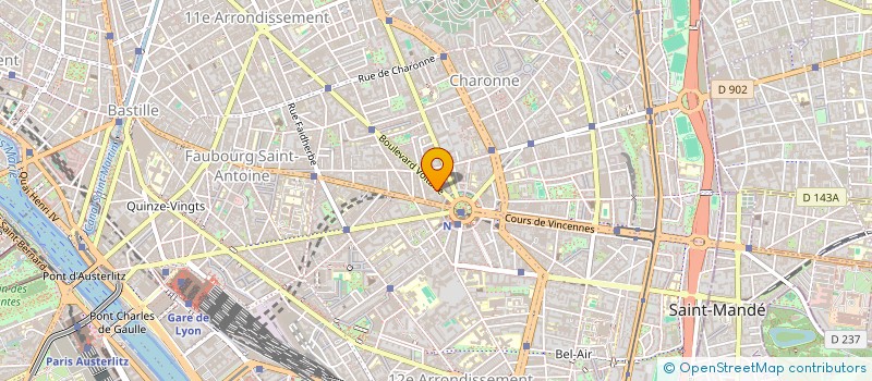 localisation de l'entreprise BAD CHRIST PRODUCTIONS  PARIS