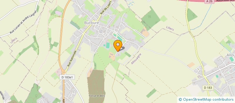 localisation de l'entreprise BAD COMPANY  BURBURE