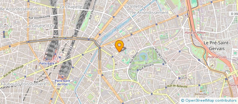 localisation de l'entreprise BAD-DIEZ 91  PARIS