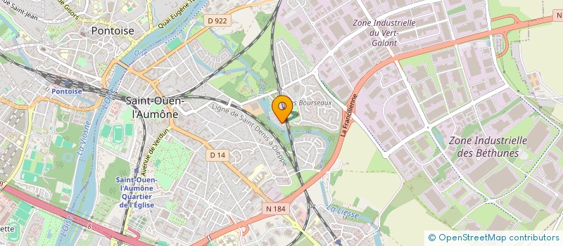 localisation de l'entreprise BAD LILU CONSEIL à SAINT-OUEN-L'AUMONE