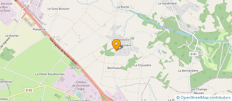 localisation de l'entreprise BAD PIXEL à VIGNEUX-DE-BRETAGNE